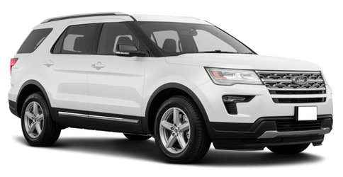 Ford Explorer Frozen White