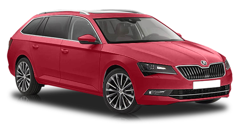 Skoda Superb Combi Красный металлик Velvet
