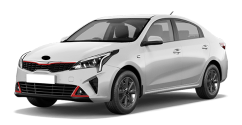 Kia Rio Atlas White