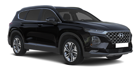 Hyundai Santa Fe IV Чёрный Phantom Black