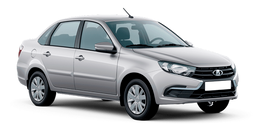Lada Granta Седан Серебристый
