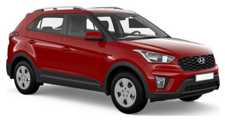 Hyundai Creta 2020 Красный