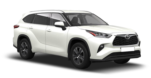 Toyota Highlander Белый перламутр