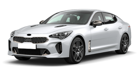 Kia Stinger New Snow White Pearl