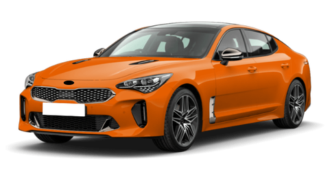 Kia Stinger New Neon Orange
