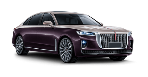 Hongqi H9 Фиолетовый с бежевым верхом / Gentian Violet + Champion Gold