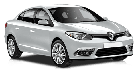 Renault Fluence Белый лед